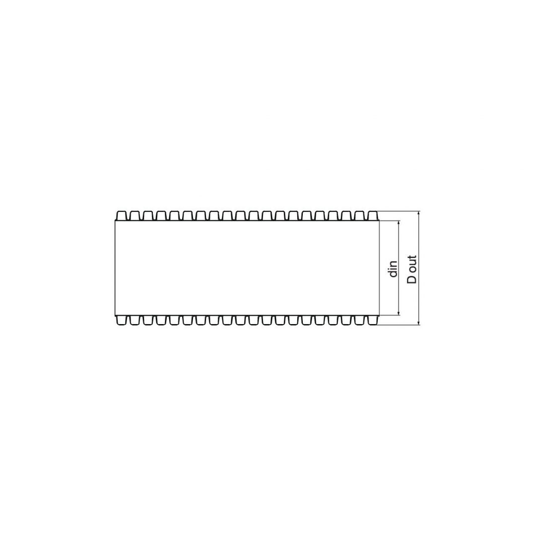 GEONFLEX διαμορφώσιμος σωλήνας